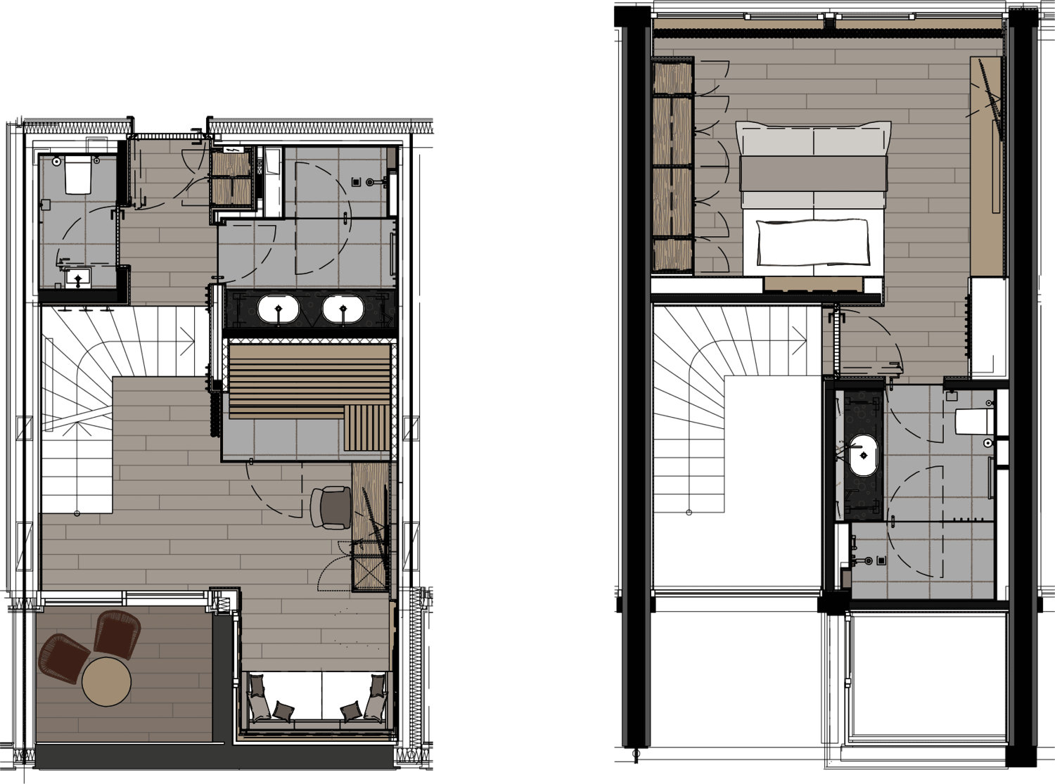 Penthouse-Suite-Lakeside-Lodges-Alpenhotel-Kitzbuehel-Schwarzsee